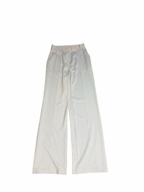 Rivir Tailored High-Waist Wide Leg Pants in Light blue